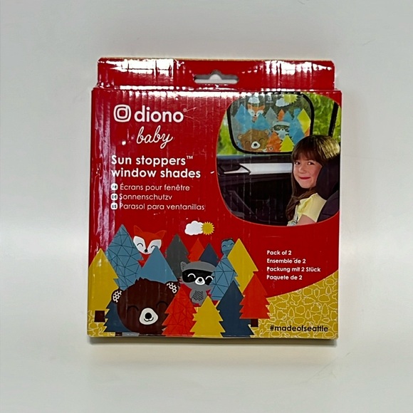 Diono Baby Sun Stoppers Window Shades - set of 2 - Picture 1 of 5